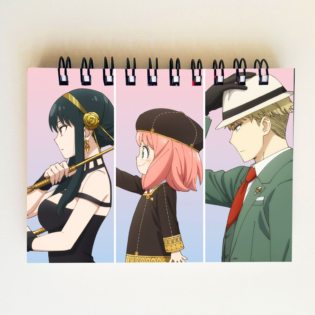 Sketchbook Caderno Spy X Family Desenho Aquarela A6 15x11cm Anime Anya  Forger 90g ou 240g | Shopee Brasil