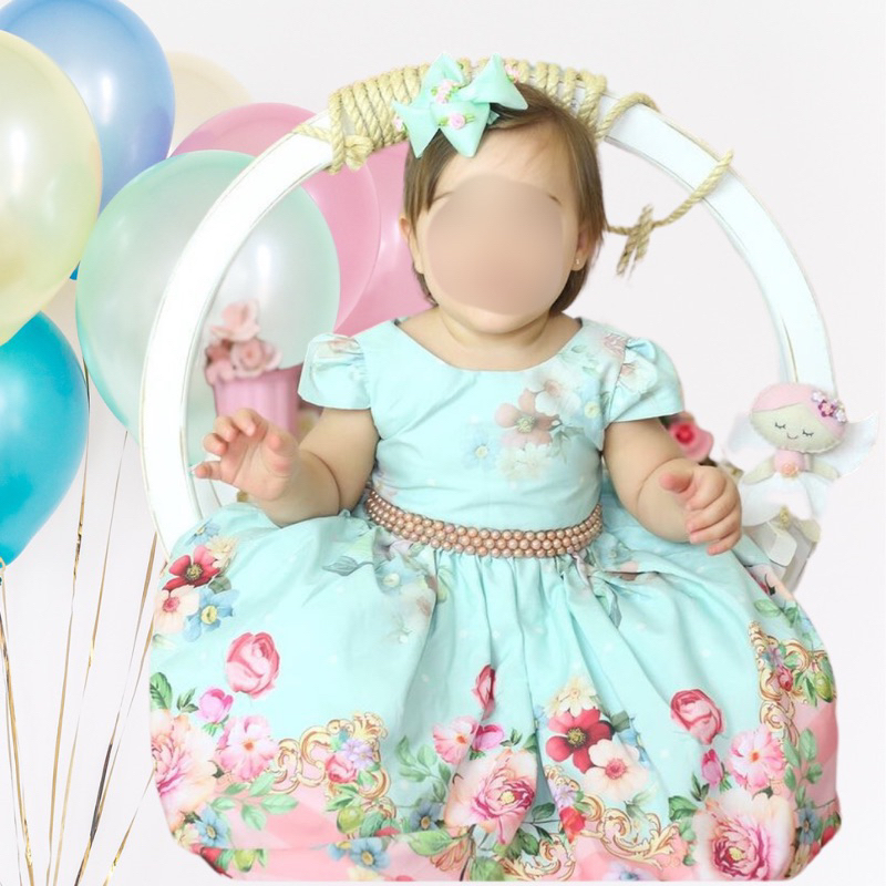 Vestido Moana Baby Do RN a 1 ano de - Sonhos de Princesa