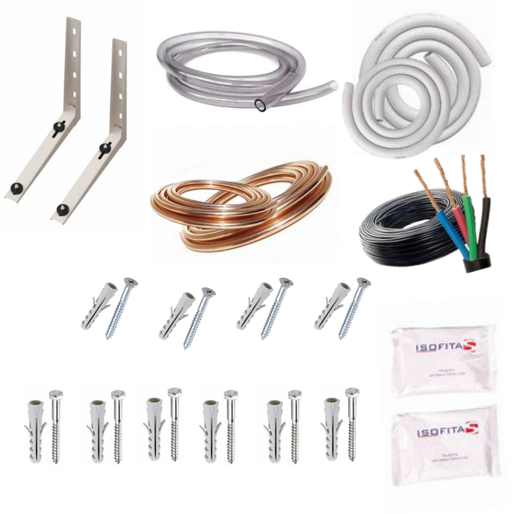 Kit Instalação 7 a 12.000 Btus Ar Condicionado Split Universal