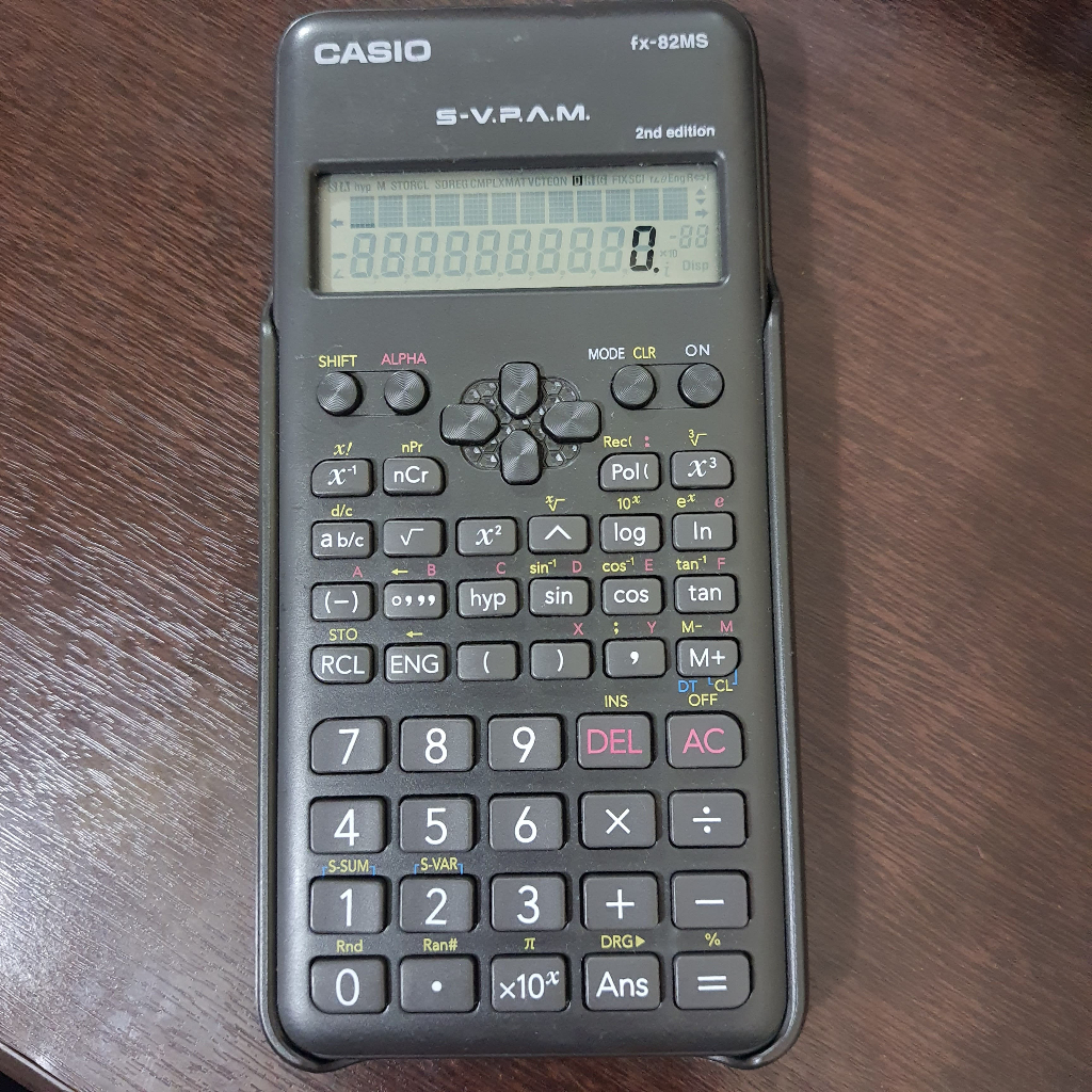 Calculadora Científica 240 Funções FX-82MS-2-S4-DH CASIO