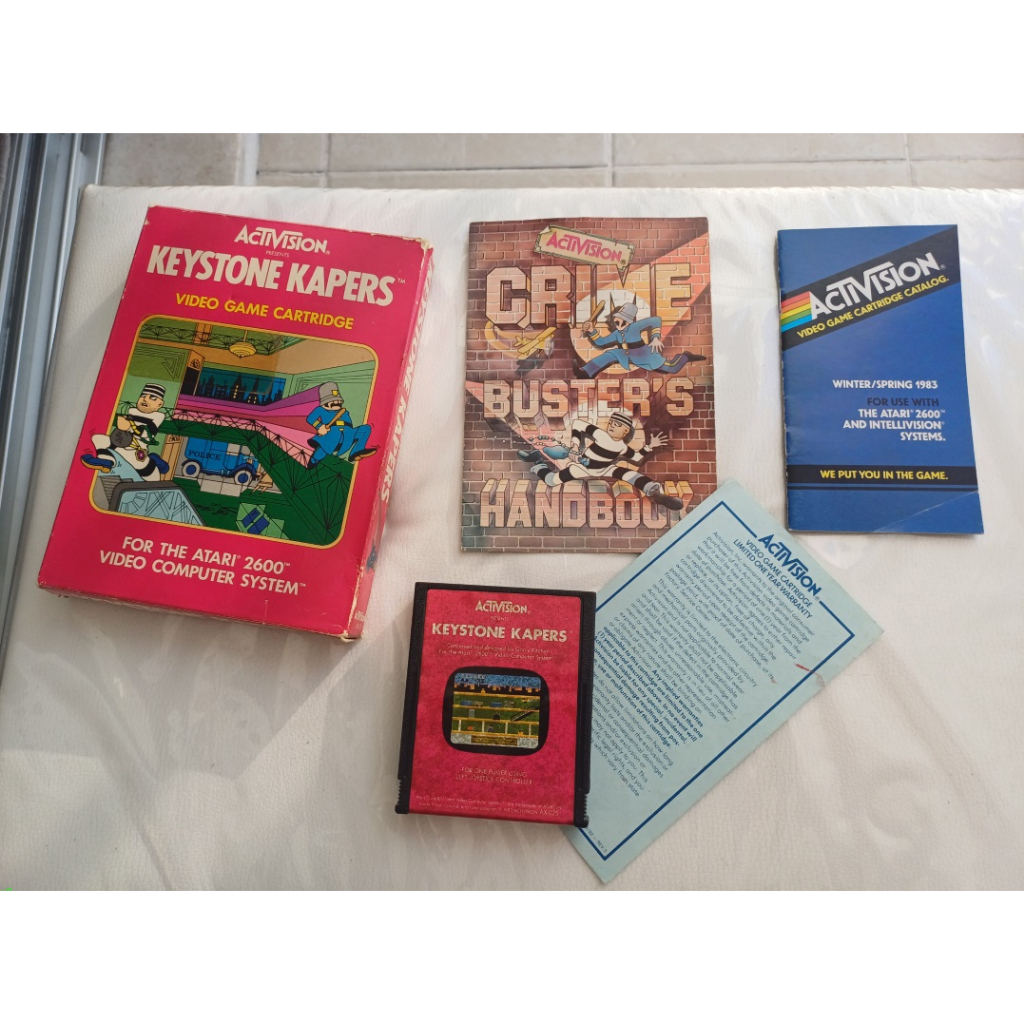 Keystone Kapers (Atari 2600, Activision, 1983) Tested