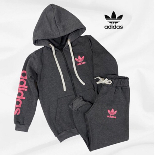 Moletom adidas hot sale feminino aberto