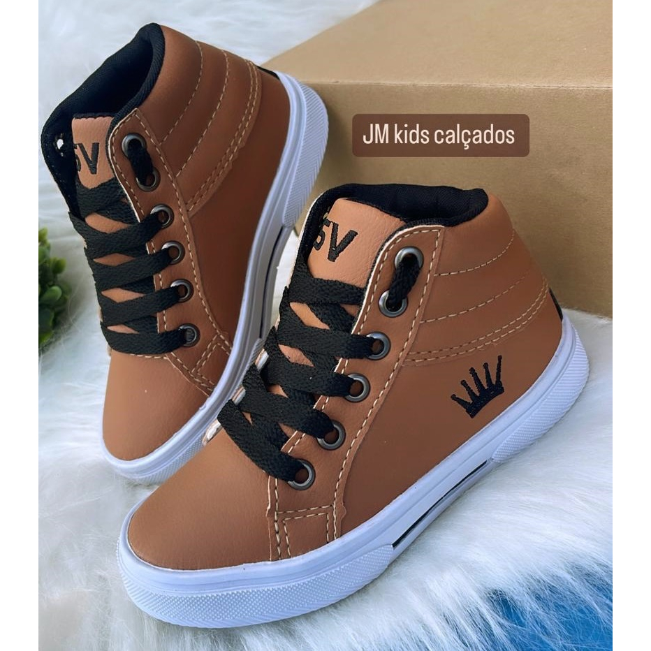 Tenis botinha infantil mercado hot sale livre