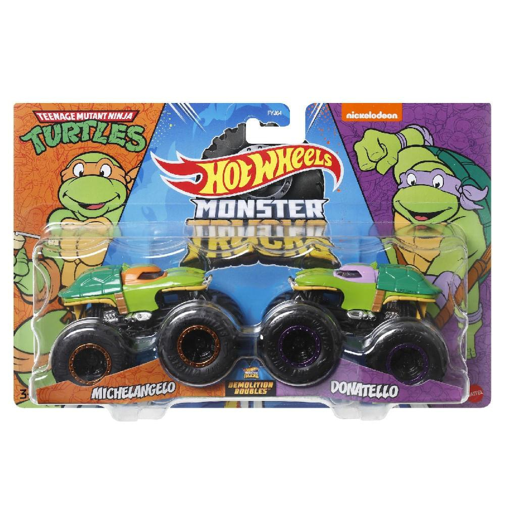 Pista Hot Wheels Monster Trucks Loop Brilha no Escuro - Mattel HBN02 -  Arco-Íris Toys