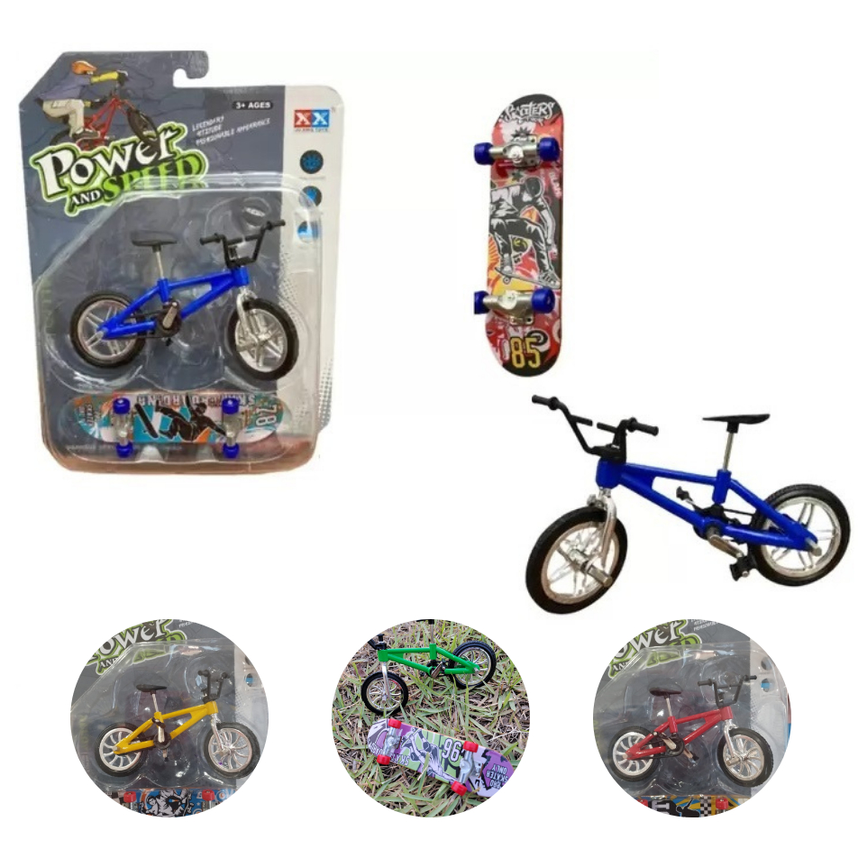 BCOATH 1 Conjunto Bicicleta De Dedo Mexe Brinquedos Jogo De Bicicleta  Brinquedos De Dedo Em Miniatura Brinquedos De Rampa Do Parque De Skate  Estatueta