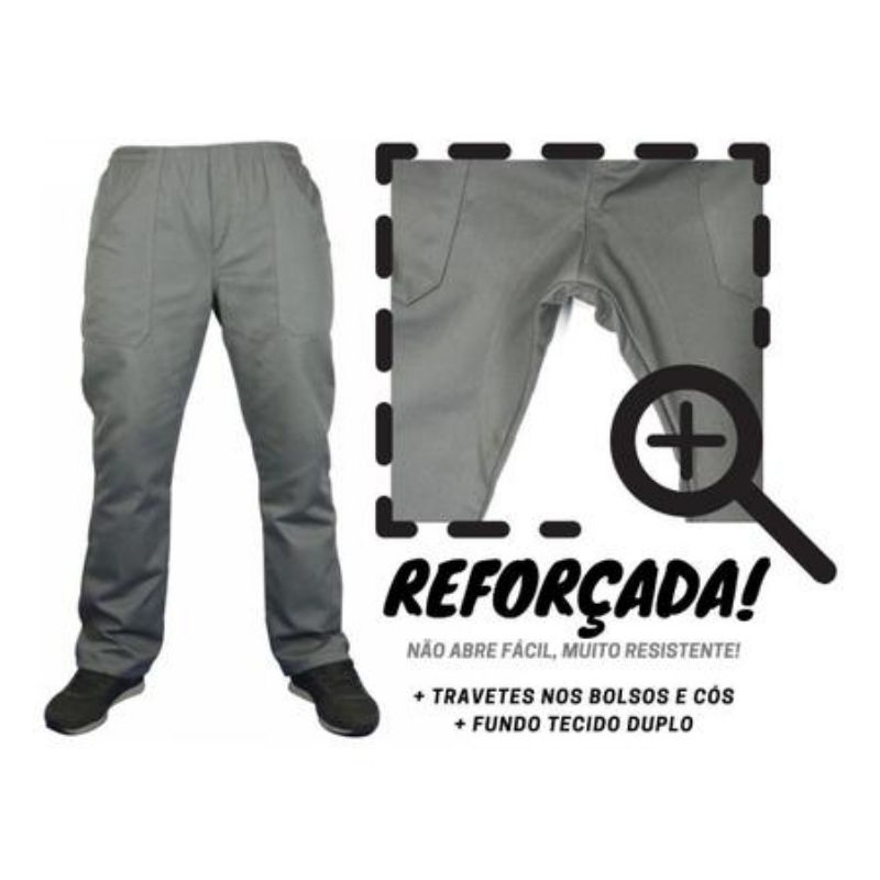 Calça de store sarja para trabalhar