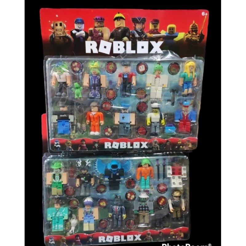 Kit Cartelado Bonecos Roblox Sortido Brinquedo Roblox