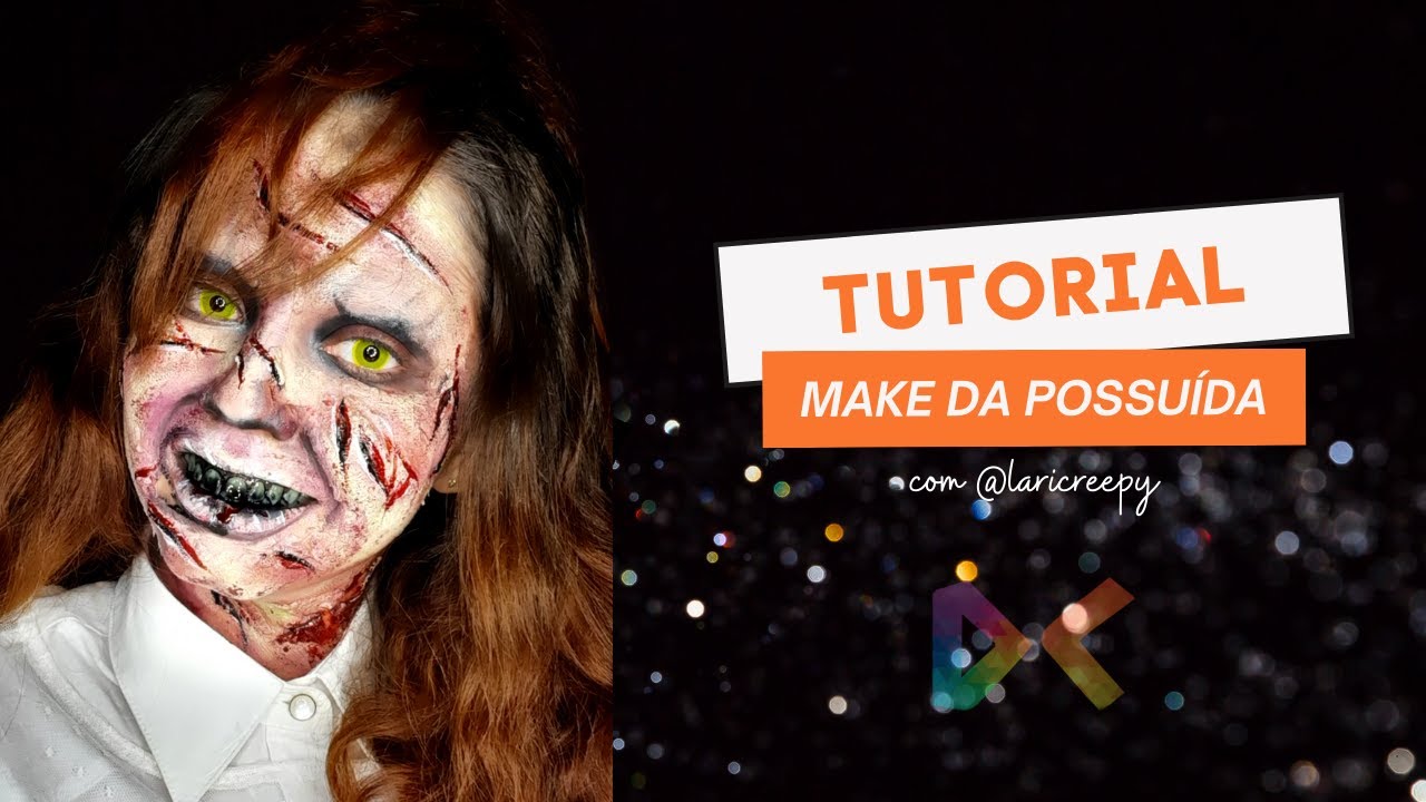 Maquiagem Zumbi, Tutorial de maquiagem de terror