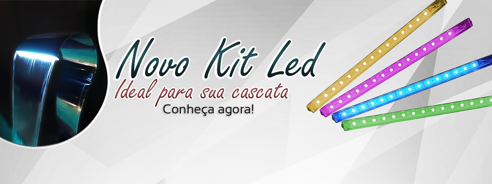 Barra Led Rgb Para Cascata 50cm Reposição