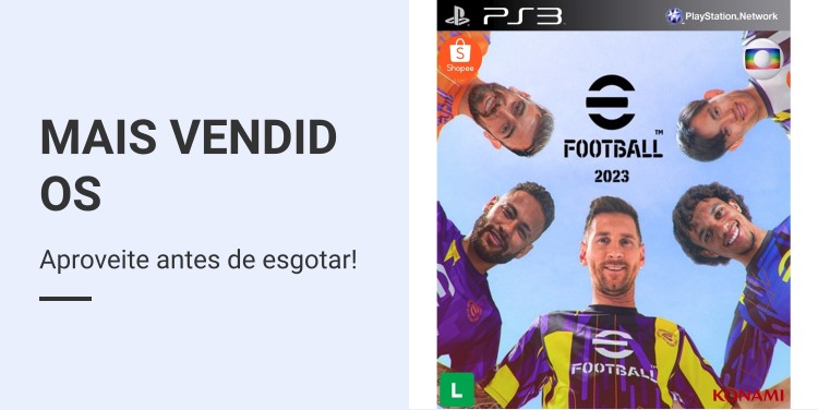 PES 2023 PS3  Shopee Brasil