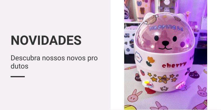 Caneta menina fofa - Comprar em Papelaria Mundo Kawaii