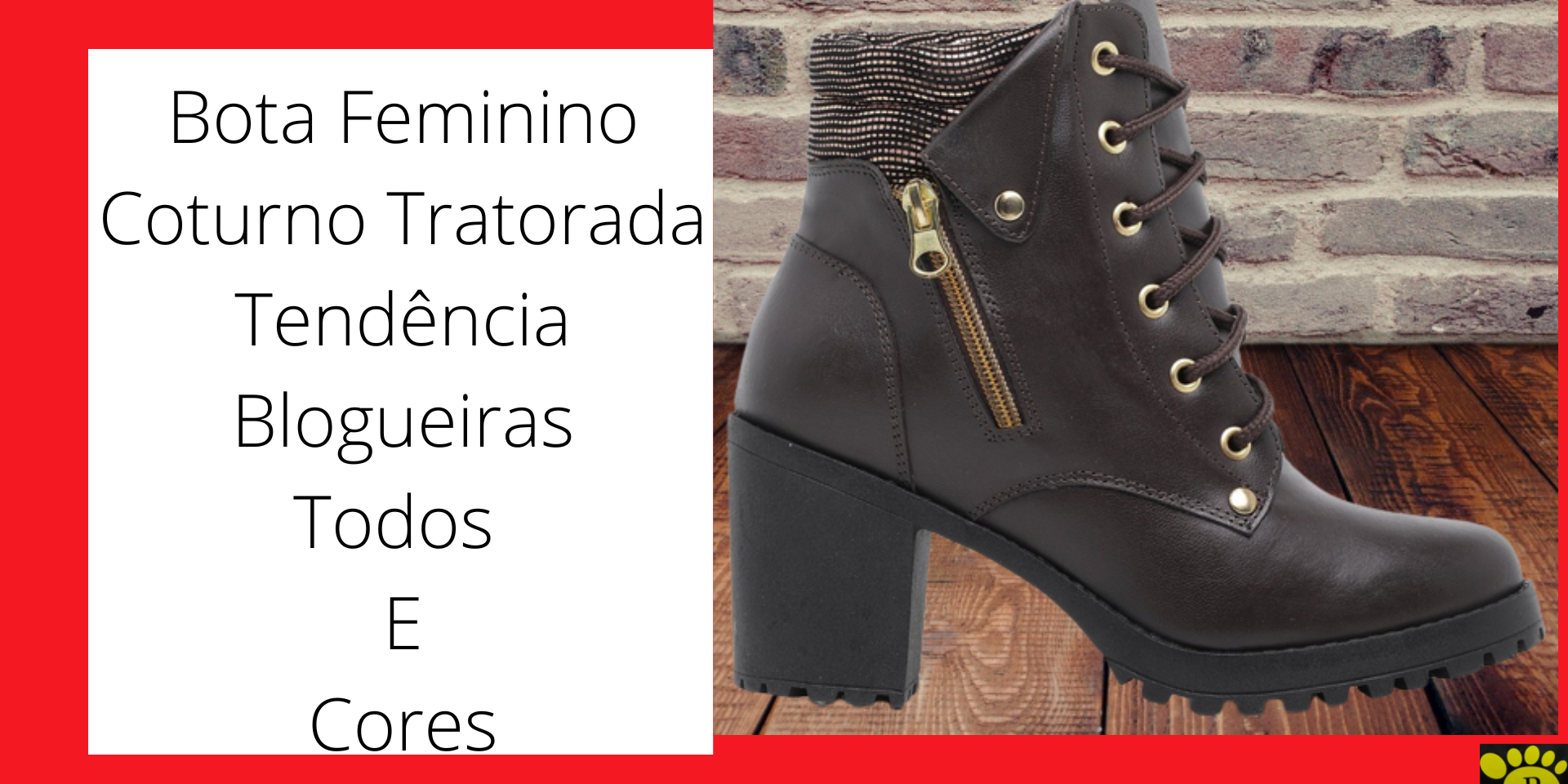 Coturno best sale feminino paqueta