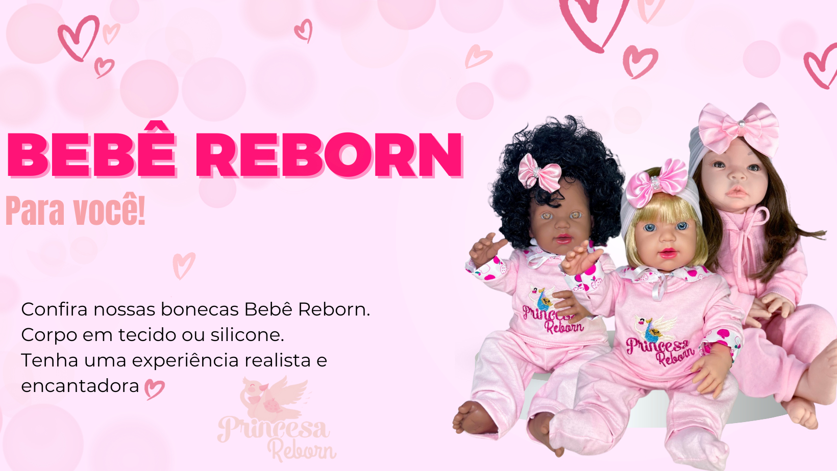 Boneca Bebe Reborn Corpo De Silicone Varios Modelos Confira!
