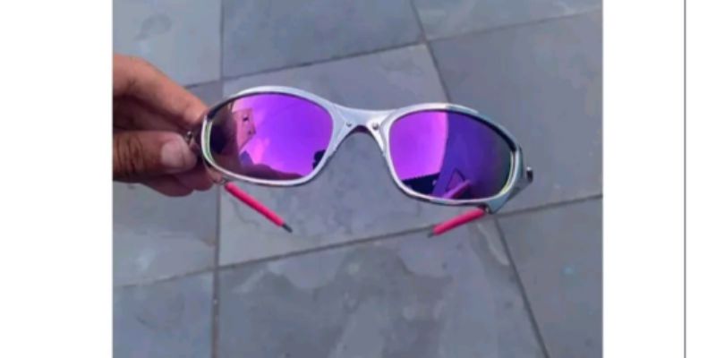 oculos de sol Oakley flak jacket 2.0 preta lente prizm barbie top