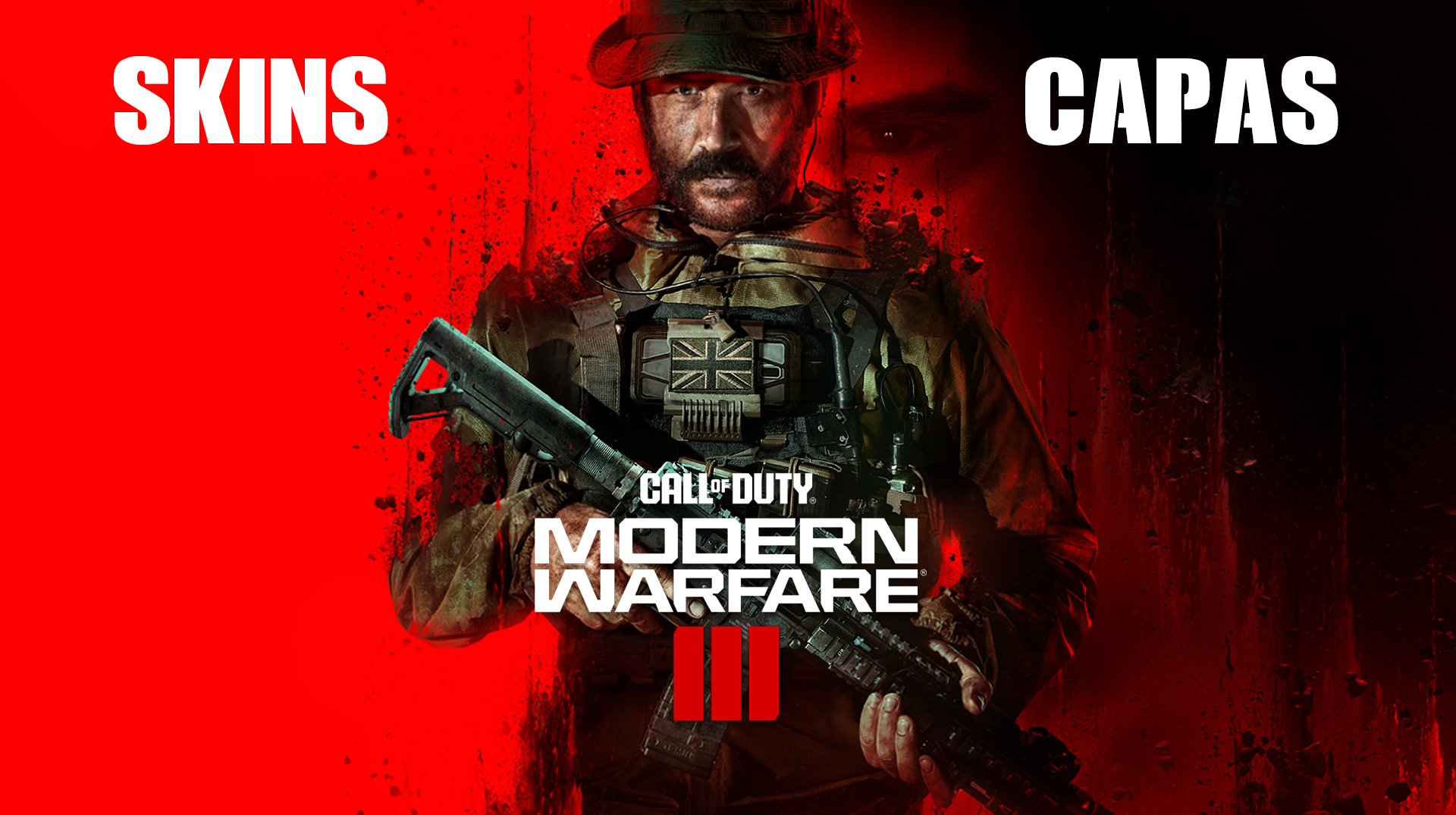 KIT Capa PS5 e Case Controle - Call Of Duty Modern Warfare III