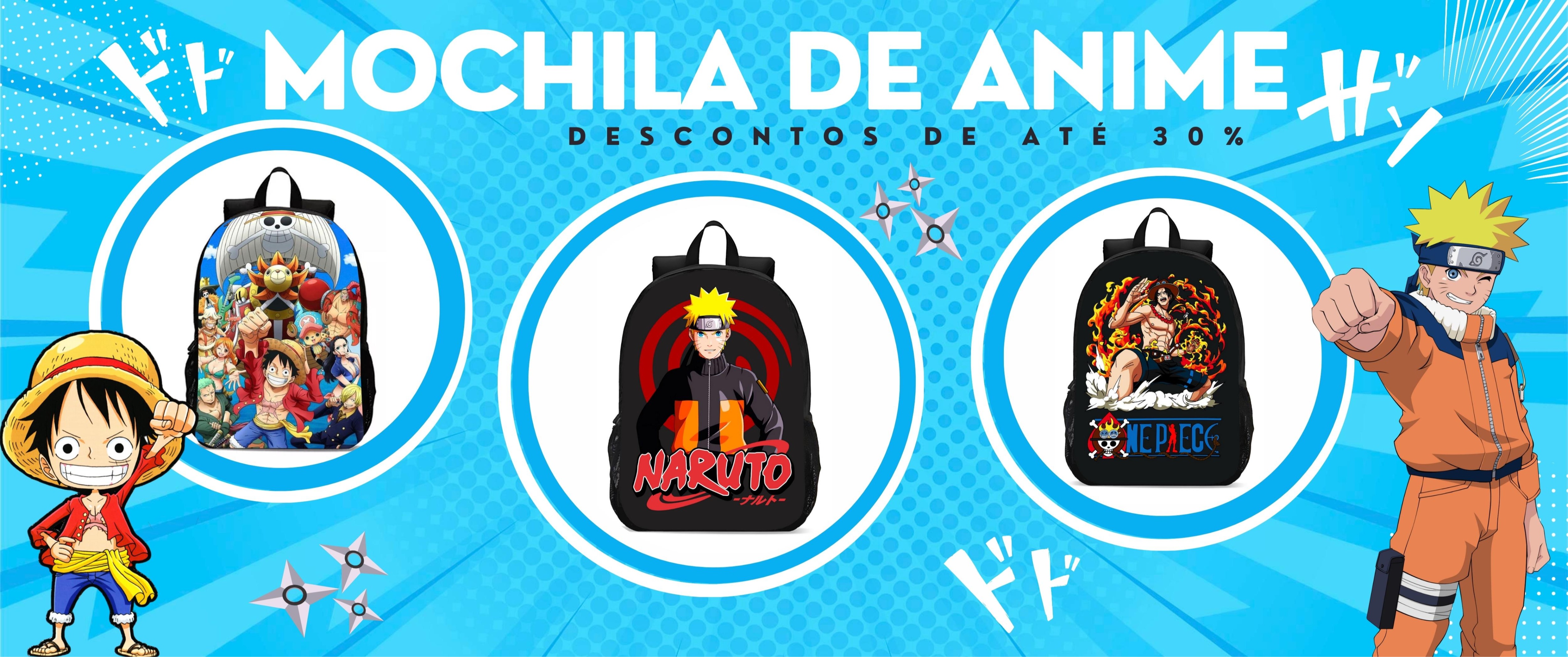 Mochila Demon Slayer Nezuko Naruto Personagens Desenho Anime