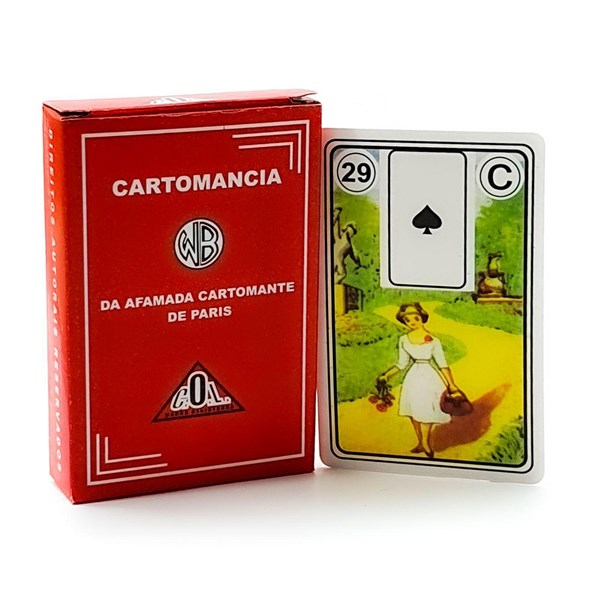 Tarot Baralho Lenormand Cartomancia Jogo De Cartas - WB - Tarô