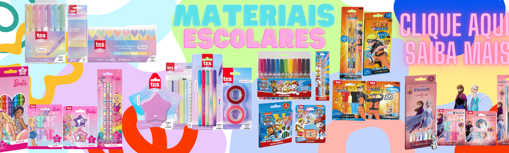 Kit Material Escolar Infantil Completo Naruto Shippuden Nf