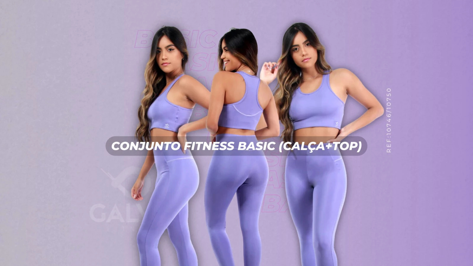 Calça Legging Fitness Detalhe Neon – Galvic Fitness