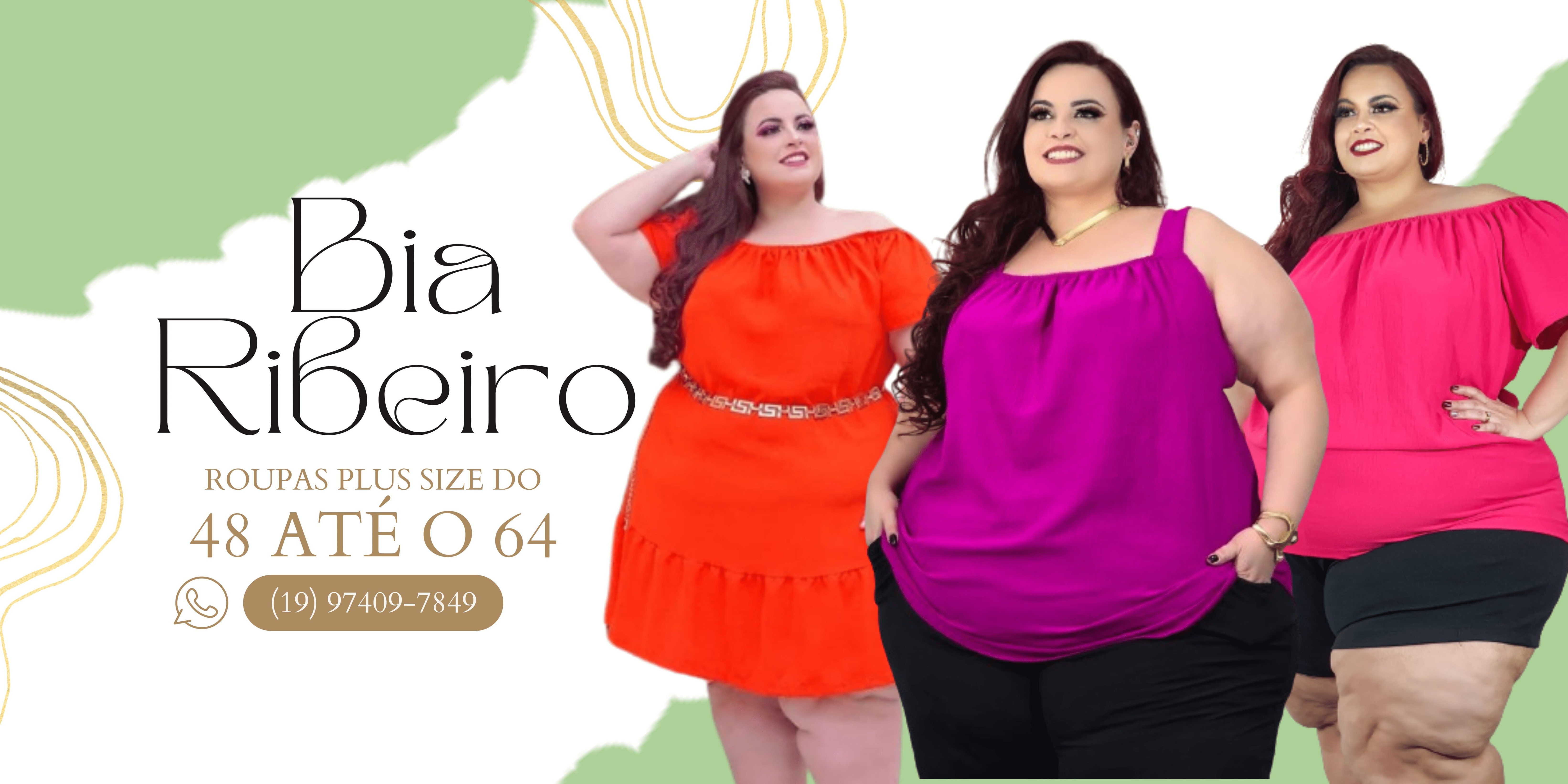 Bia Ríbeiro Moda Plus, Loja Online | Shopee Brasil