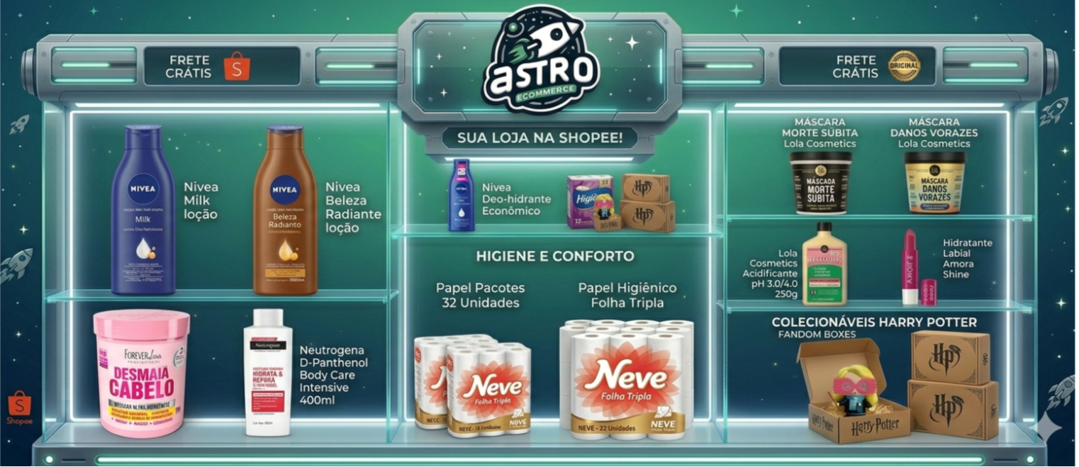 ASTRO E-COMMERCE, Loja Online | Shopee Brasil
