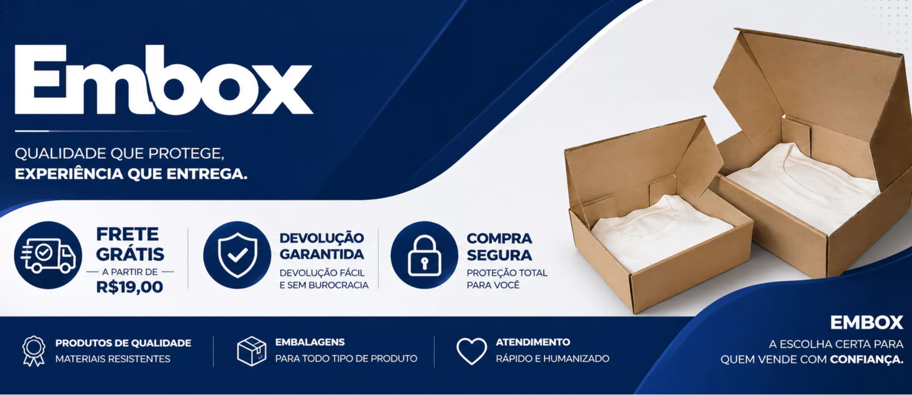 Embox Embalagens, Loja Online | Shopee Brasil