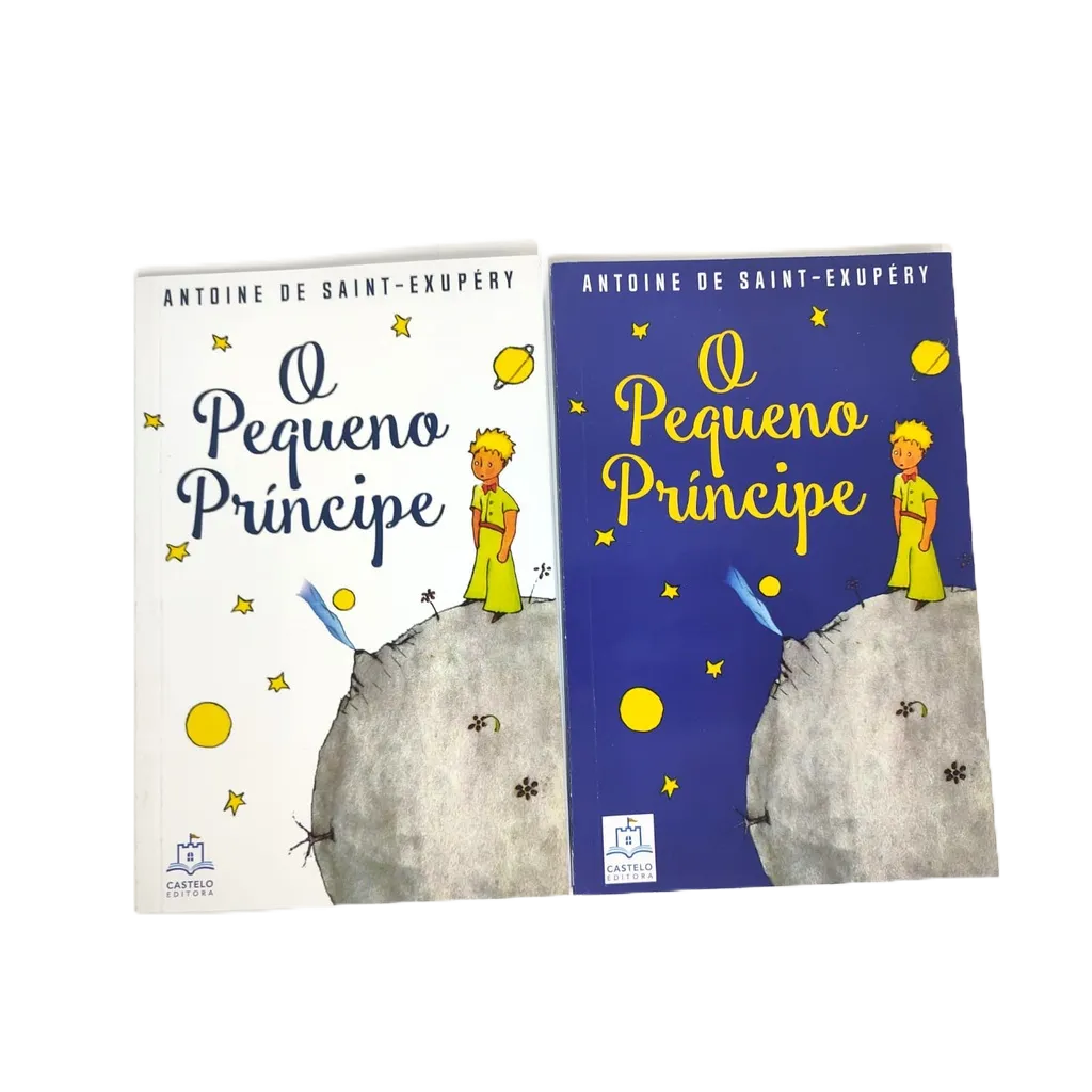 Livro O Pequeno Príncipe Capa Azul - Autor Antoine De Saint-Exupéry