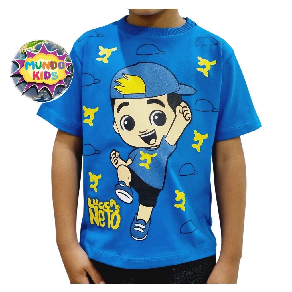 Camisa Luccas Neto Infantil com Preços Incríveis no Shoptime