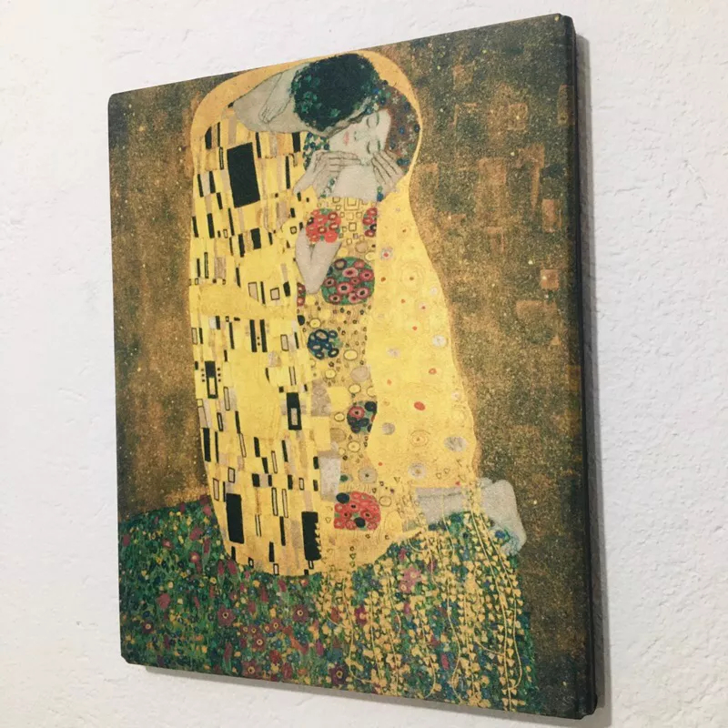 Cartão Postal Edvard Munch - O Beijo IV