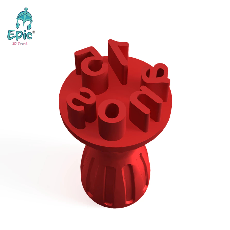 STL file CARIMBO PARA BRIGADEIRO - COLEÇÃO PÁSCOA 🍬・3D printing