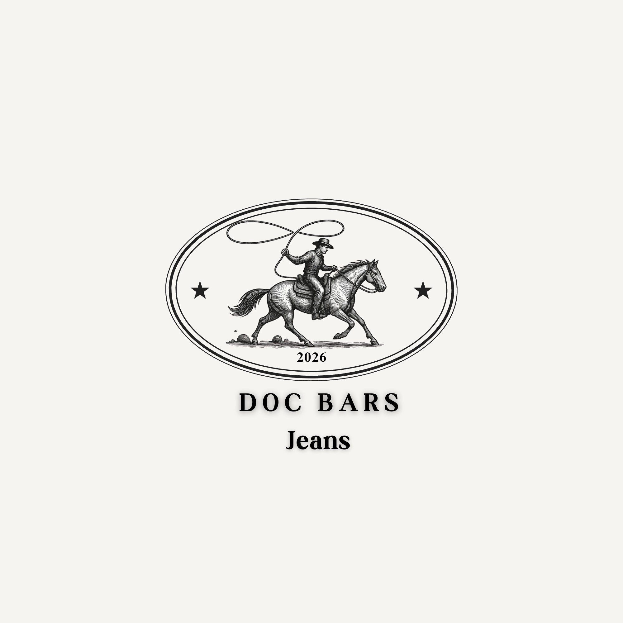 DOC BARS WESTERN DENIM, Loja Online | Shopee Brasil