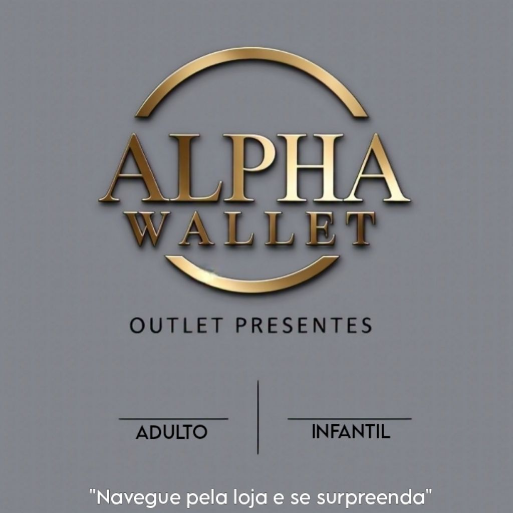 ALPHA WALLET OUTLET PRESENTES, Loja Online | Shopee Brasil