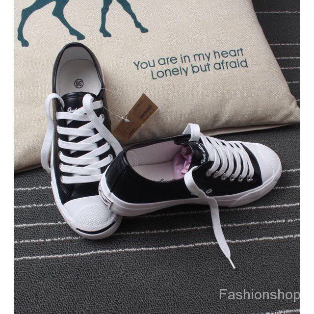 Converse jack purcell store couro