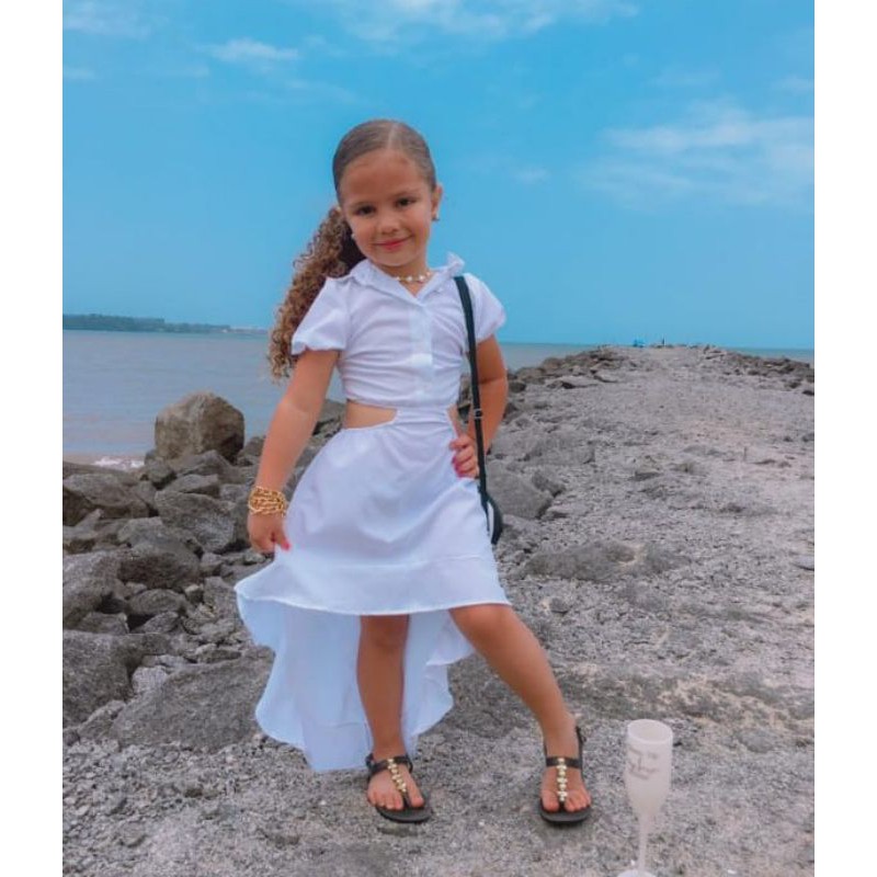 Vestido Sereia Infantil Blogueira