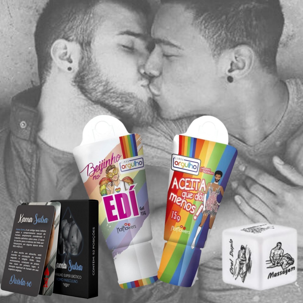 KIT Sex Shop Casal Gay | Shopee Brasil