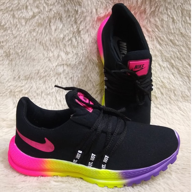 Tenis best sale neon feminino