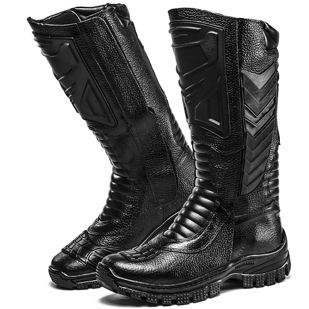 Bota coturno cano longo sales masculino