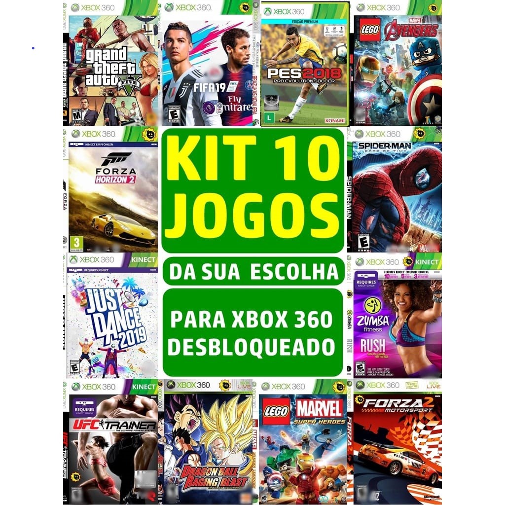 Super coleção 7784 jogos Xbox 360