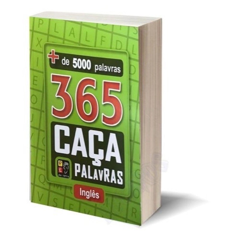 365 Caça-Palavras Português-Inglês - RioMar Aracaju Online