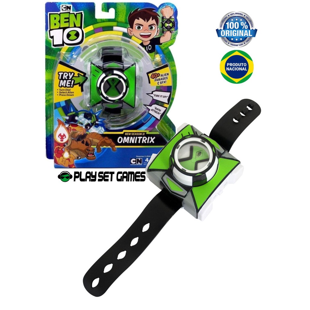 Relógio Ben 10 Omnitrix Série 3! - Sunny 1796 | Shopee Brasil