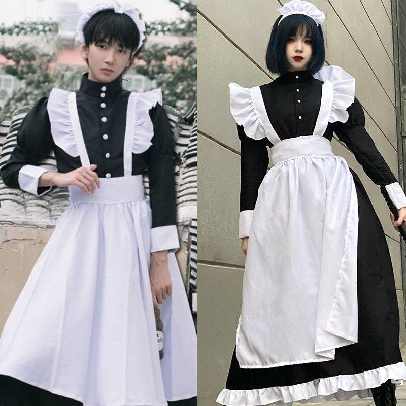 Gojo Satoru Cosplay Anime Cosplay Traje Dokidoki-r Men Maid Uniforme  Masculino Maid Cosplay Dia Das Bruxas - Trajes De Cosplay - AliExpress