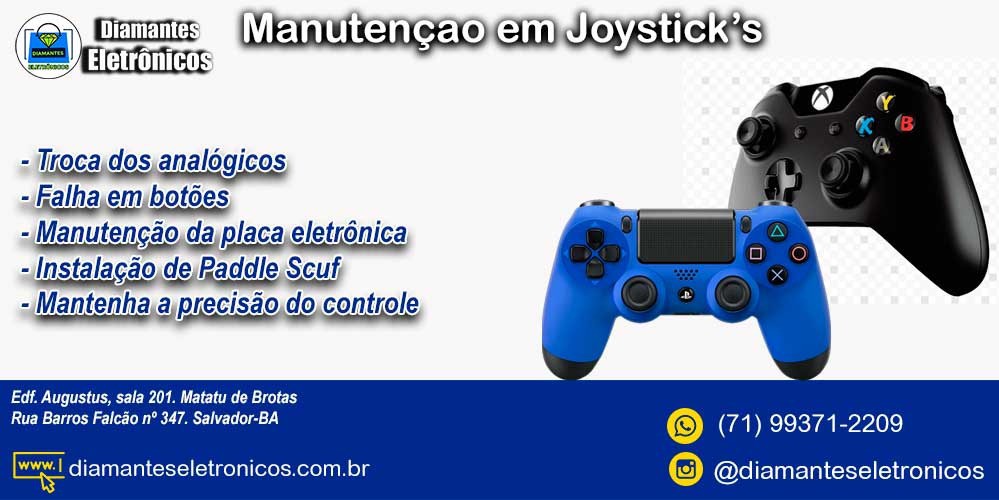 Joystick Xbox 360 Restaurado - Diamantes Eletrônicos