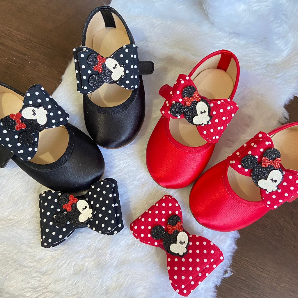 Sapato da sale minnie vermelha