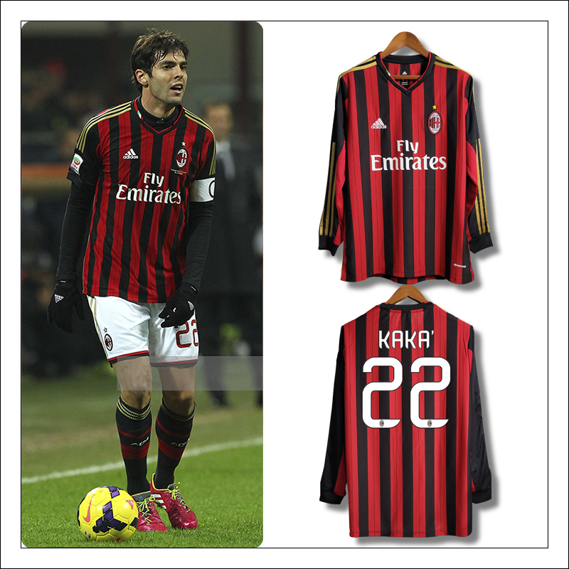 Kaka's Match Shirt, AC Milan vs Atalanta 2014 - CharityStars