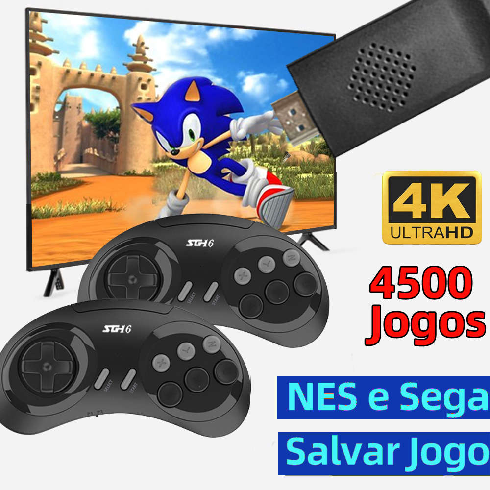 Console Retrô com+4500 jogos - 2 You