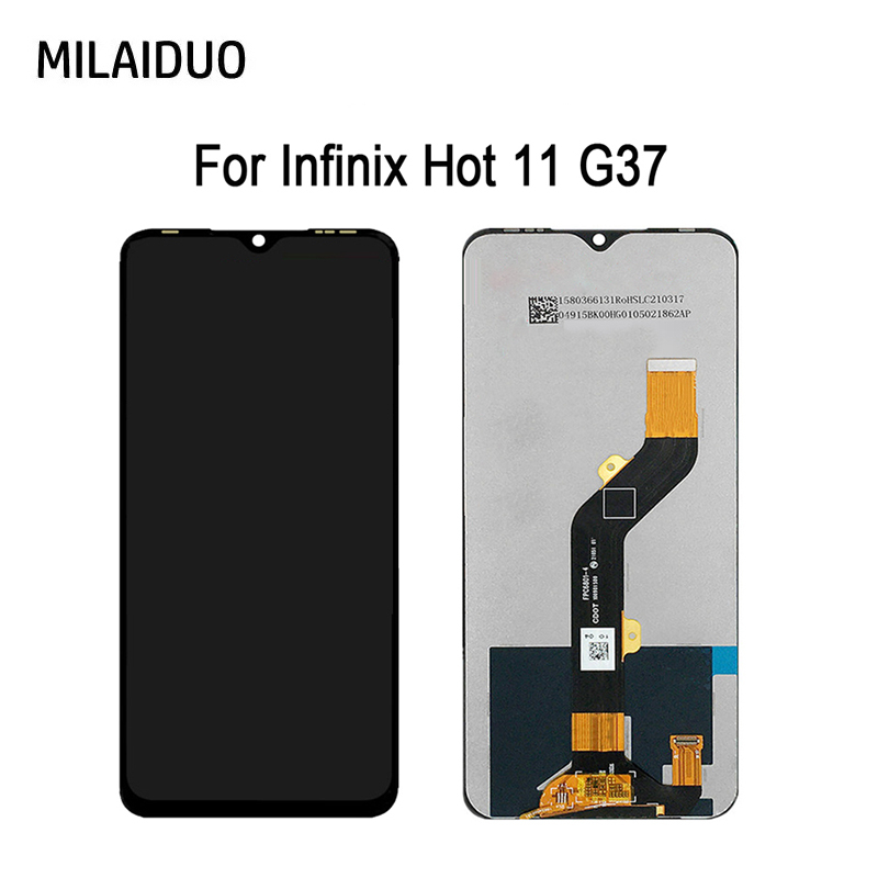 Tela LCD e conjunto completo de digitalizador para Infinix Hot 20i