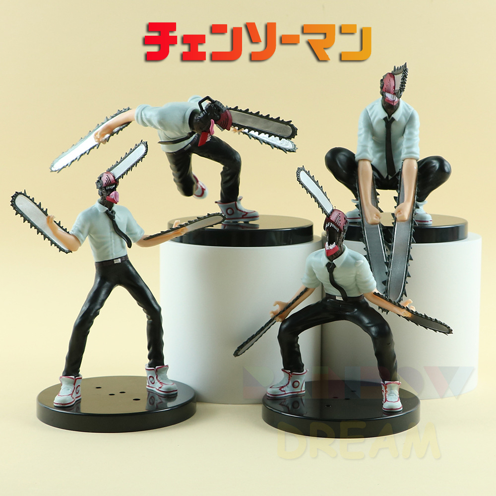 Motosserra Homem 2 Estilos Denji Ação Figura Anime Figuras Brinquedos  Montagem Modelo Chainsaw Man - Escorrega o Preço
