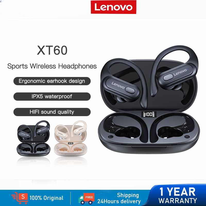 Fone De Ouvido Sem Fio Esportivo XT80 Fone Bluetooth 5.3 Com