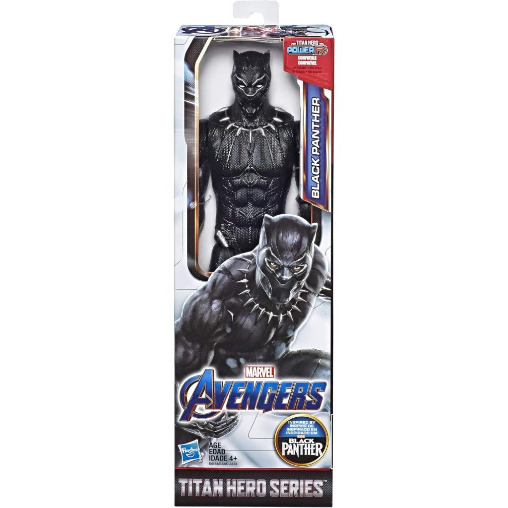 Marvel Avengersl Titan Hero Series Black Panther Action Figure 12 Inch Toy Inspired by Marvel Universe E5875 Marvel Avengersl Titan Hero Series A o