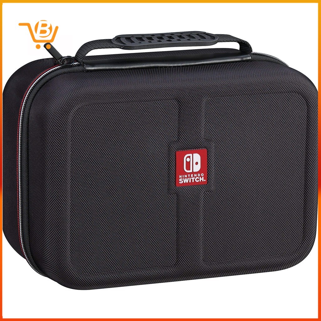 Deluxe travel case black for nintendo shop switch